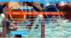 Desktop Screenshot of campingstfelicien.com